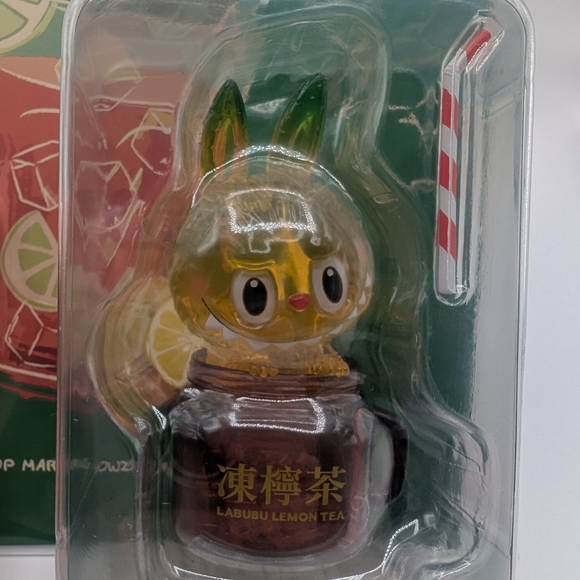 Labubu Lemon Tea Figurine - Picture 4 of 8